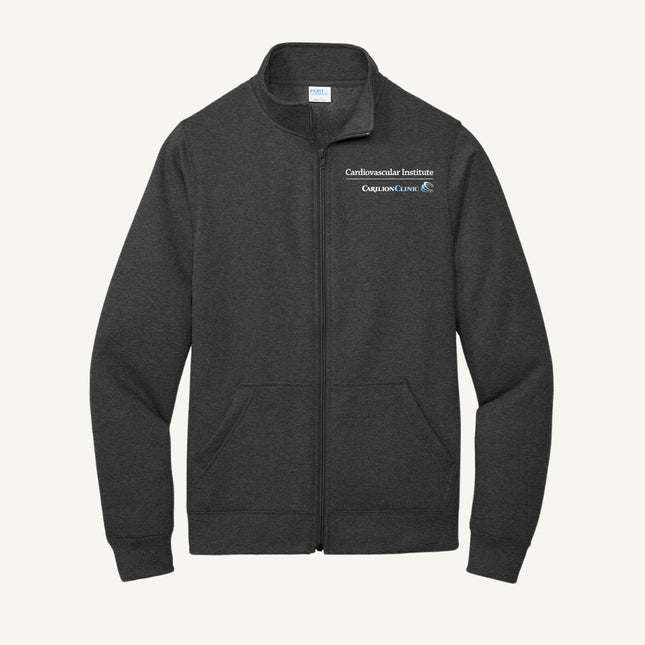 Carilion Clinic Cardiovascular Institute - Port & Company - Fleece Full Zip Jacket