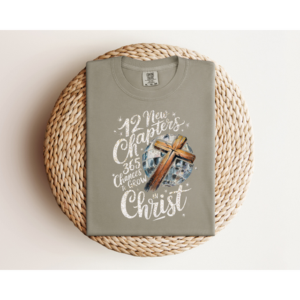New to Grow in Christ - Comfort Colors 1717 & Comfort Colors 1566
