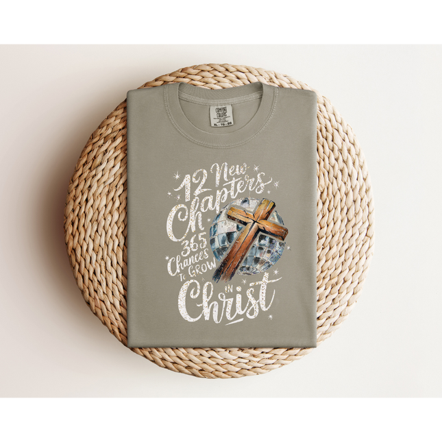 New to Grow in Christ - Comfort Colors 1717 & Comfort Colors 1566