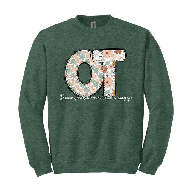 Pastel Floral Occupational Therapy - Gildan Series