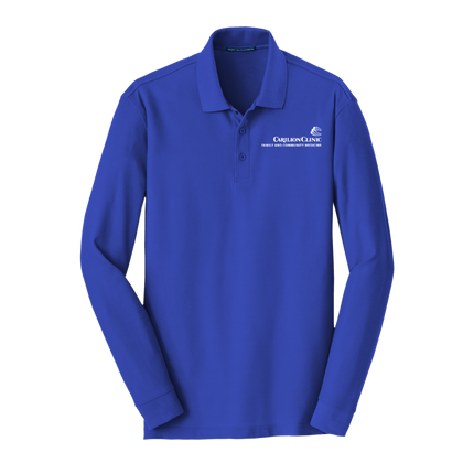 Carilion Clinic Family Medicine Port Authority Long Sleeve Polo - K100LS
