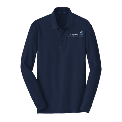 Carilion Clinic Family Medicine Port Authority Long Sleeve Polo - K100LS