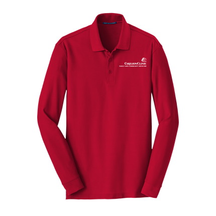 Carilion Clinic Family Medicine Port Authority Long Sleeve Polo - K100LS