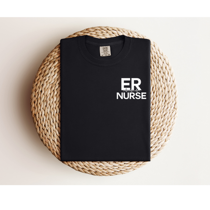 ER Nurse with Heart Rhythm - Comfort Colors Series