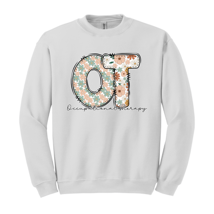 Pastel Floral Occupational Therapy - Gildan Series