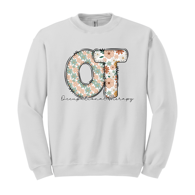 Pastel Floral Occupational Therapy - Gildan Series
