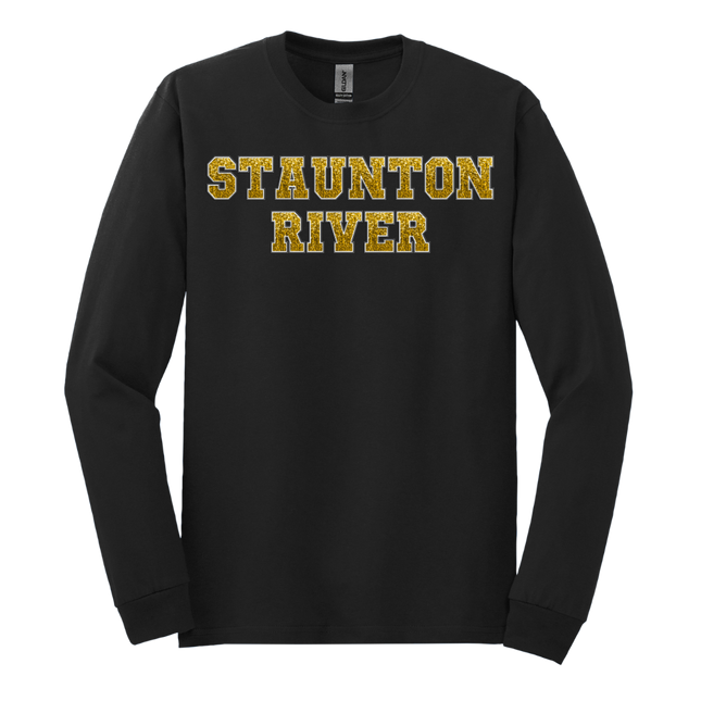 Staunton River Glitter Embroidery Sweatshirt