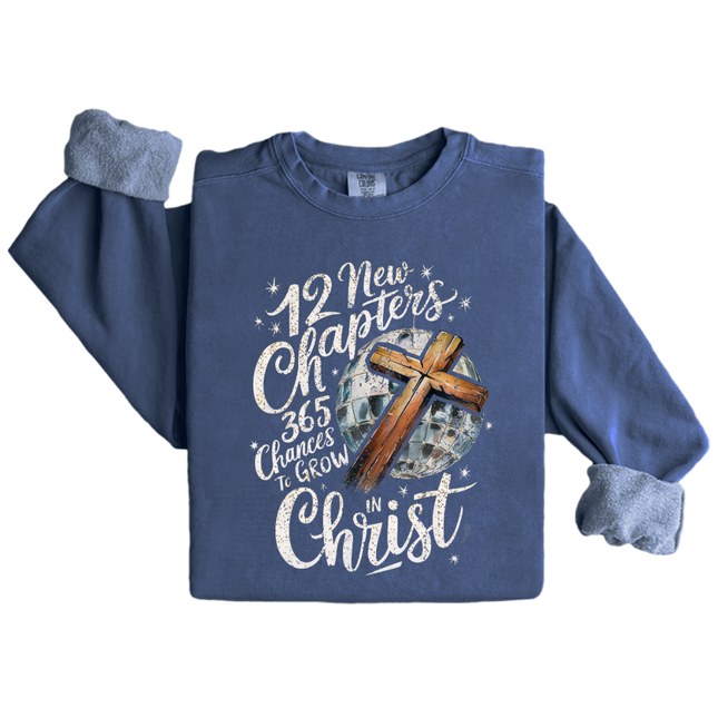 New to Grow in Christ - Comfort Colors 1717 & Comfort Colors 1566