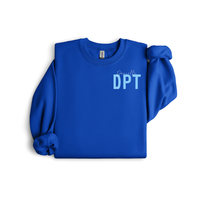 DPT with Custom Name (Solid Colored) - Gildan Series