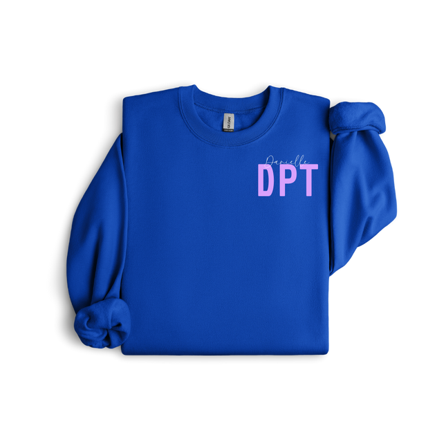 DPT with Custom Name (Solid Colored) - Gildan Series