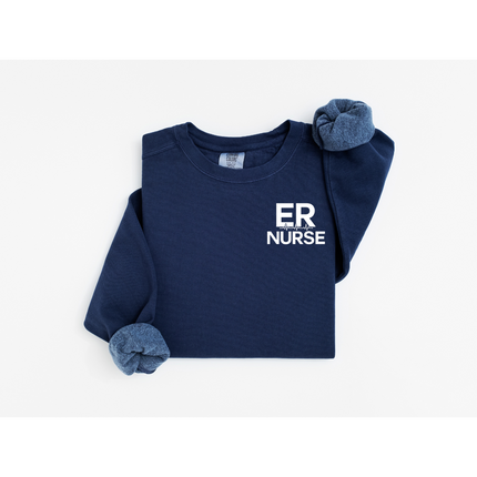 ER Nurse with Heart Rhythm - Comfort Colors Series