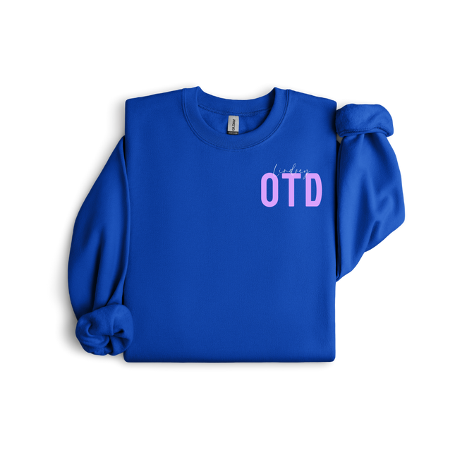 OTD with Custom Name (Solid Colored) - Gildan Series