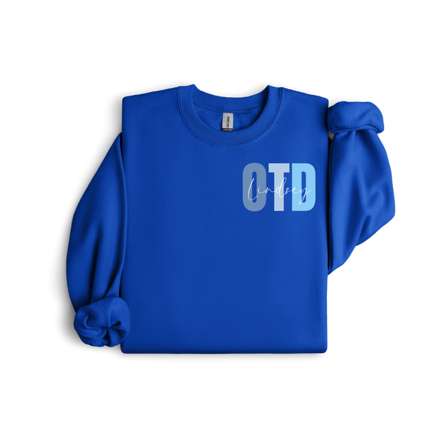 OTD with Custom Name (Multi-Colored) - Gildan Series
