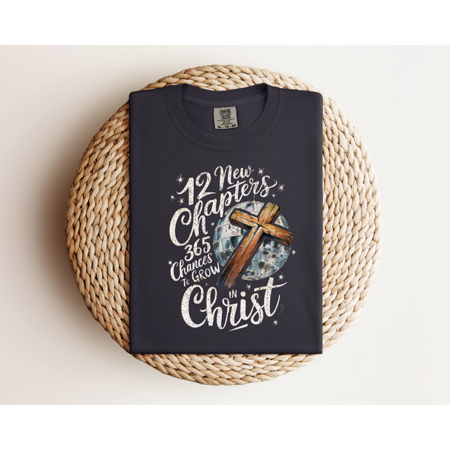 New to Grow in Christ - Comfort Colors 1717 & Comfort Colors 1566