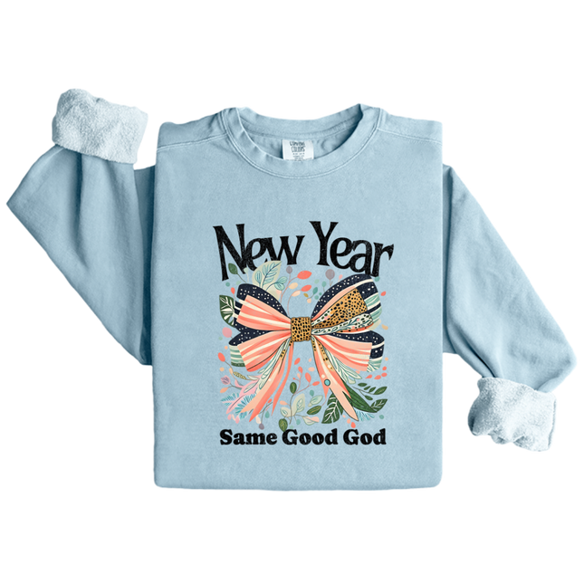 New Year, Same God- Comfort Colors 1717 & Comfort Colors 1566