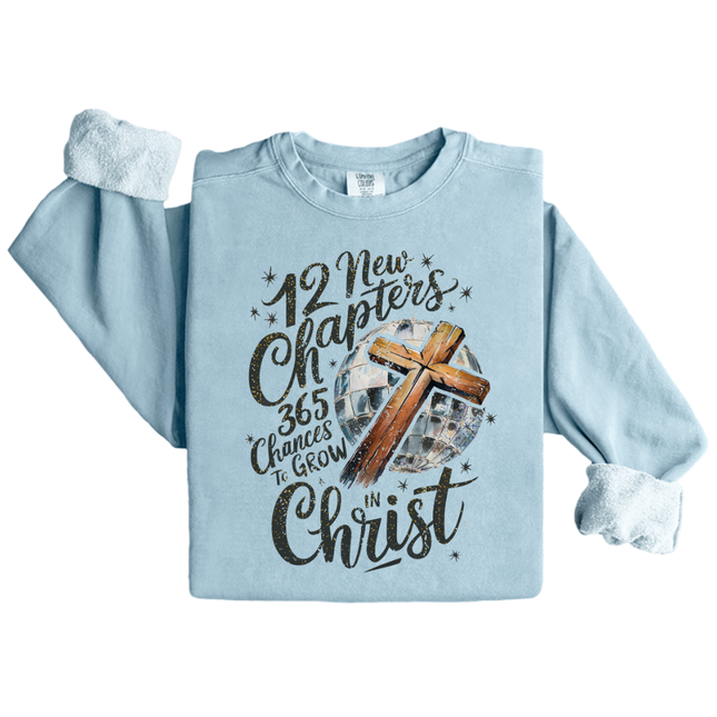 New to Grow in Christ - Comfort Colors 1717 & Comfort Colors 1566