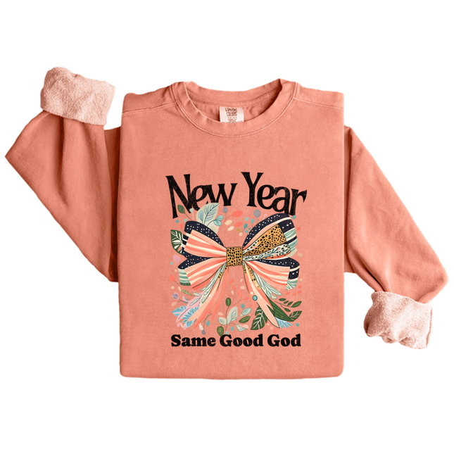 New Year, Same God- Comfort Colors 1717 & Comfort Colors 1566