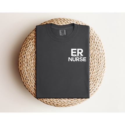 ER Nurse with Heart Rhythm - Comfort Colors Series