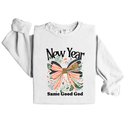 New Year, Same God- Comfort Colors 1717 & Comfort Colors 1566