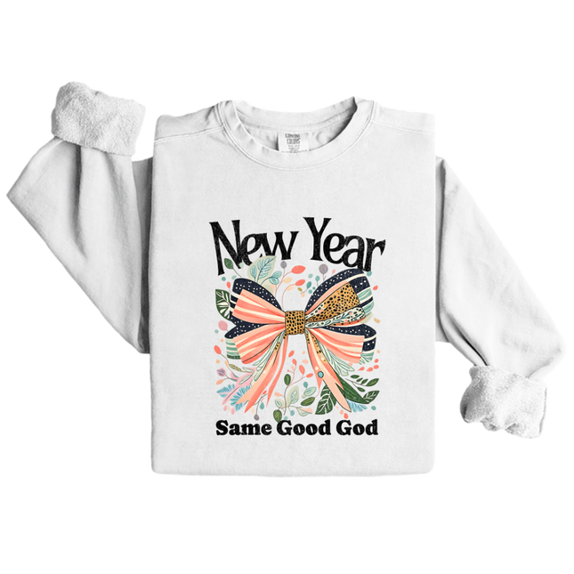 New Year, Same God- Comfort Colors 1717 & Comfort Colors 1566