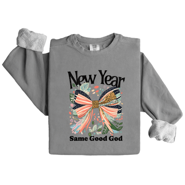 New Year, Same God- Comfort Colors 1717 & Comfort Colors 1566