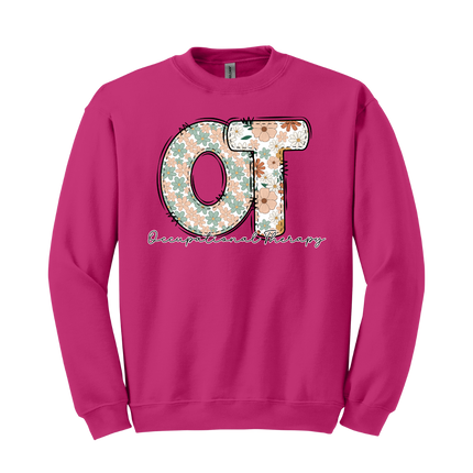 Pastel Floral Occupational Therapy - Gildan Series