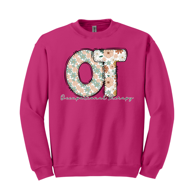 Pastel Floral Occupational Therapy - Gildan Series