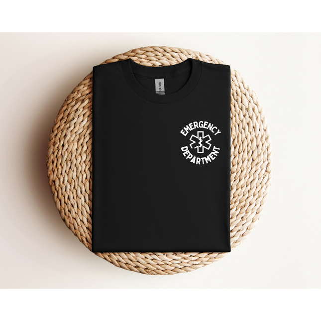 Emergency Department Surrounding Medical Symbol - Gildan Series