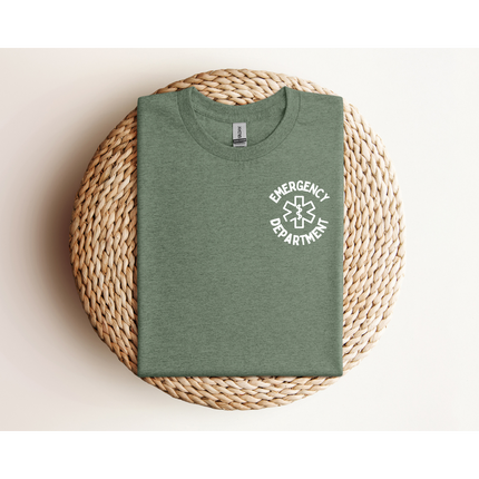 Emergency Department / Medical Symbol Pocket Design- Gildan Series