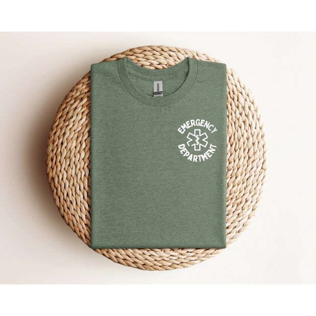 Emergency Department Surrounding Medical Symbol - Gildan Series