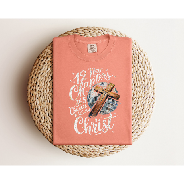 New to Grow in Christ - Comfort Colors 1717 & Comfort Colors 1566