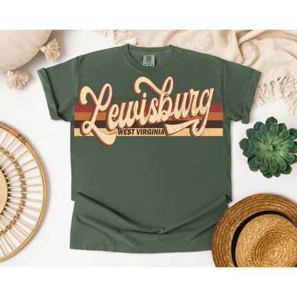 Retro West Virginia Cities - Comfort Colors 1717