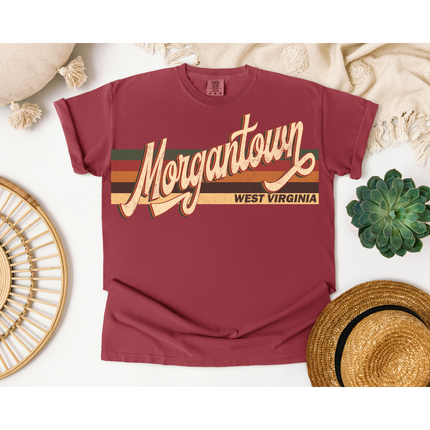 Retro West Virginia Cities - Comfort Colors 1717