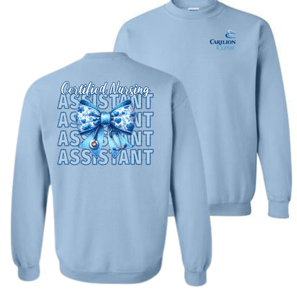 Carilion Clinic CNA or PCT with Blue Bow