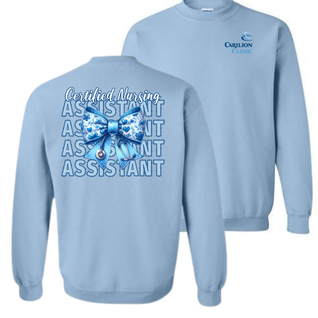Carilion Clinic CNA or PCT with Blue Bow
