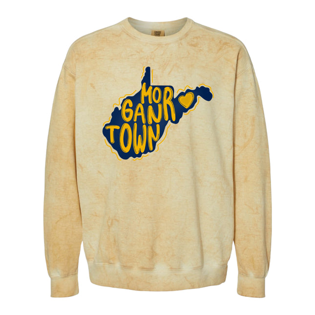 Blue & Gold West Virginia State Gildan 18000 / Comfort Colors 1566