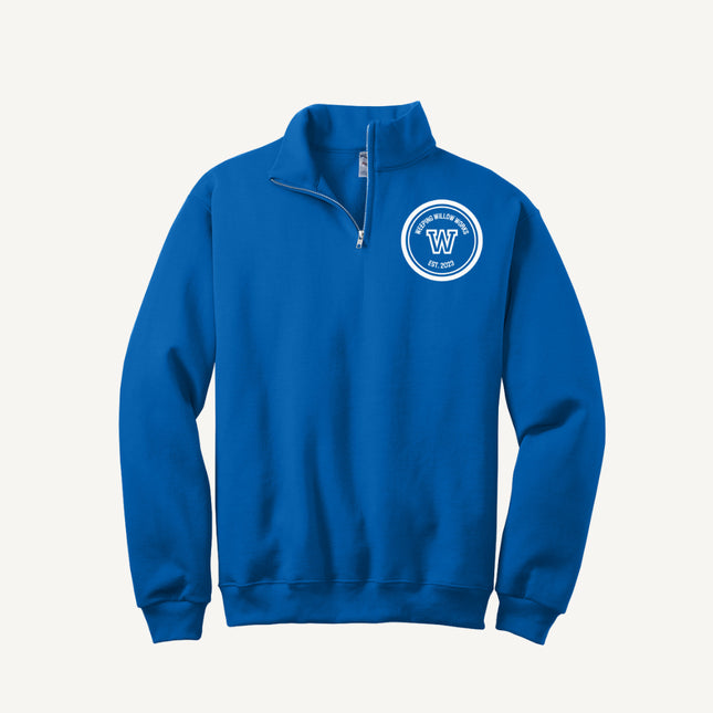 Custom Design Jerzees 995M Quarter Zip Sweatshirt