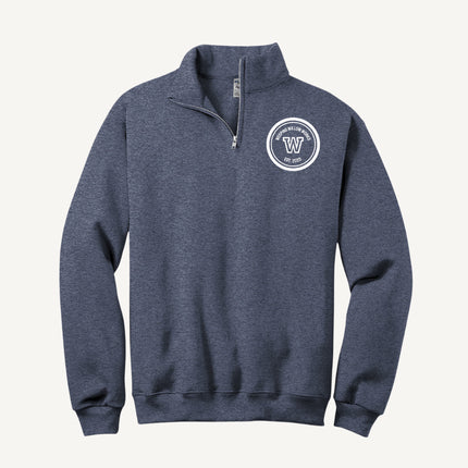 Custom Design Jerzees 995M Quarter Zip Sweatshirt