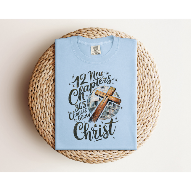 New to Grow in Christ - Comfort Colors 1717 & Comfort Colors 1566