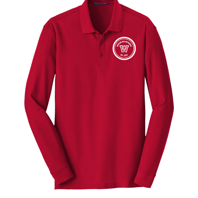 Custom Design Port Authority Long Sleeve Polo - K100LS