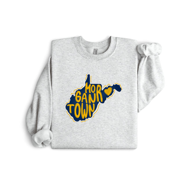 Blue & Gold West Virginia State Gildan 18000 / Comfort Colors 1566