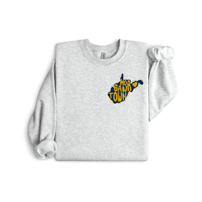 Blue & Gold West Virginia State Gildan 18000 / Comfort Colors 1566