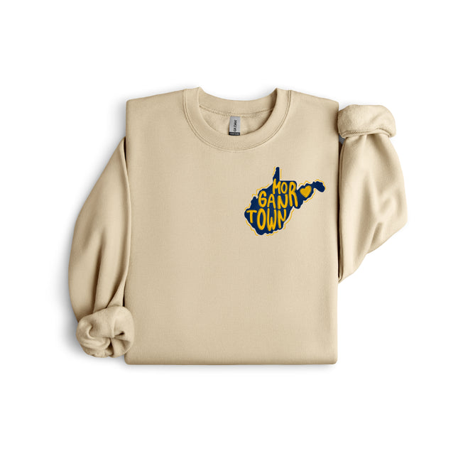 Blue & Gold West Virginia State Gildan 18000 / Comfort Colors 1566