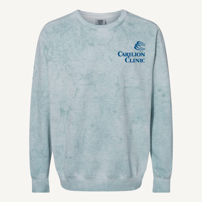 Comfort Colors Colorblast Carilion Clinic Crewneck Sweatshirts