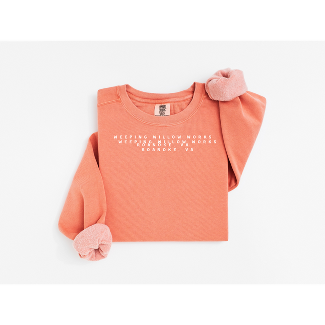 Custom Design Comfort Colors 1566 Crewneck Sweatshirt
