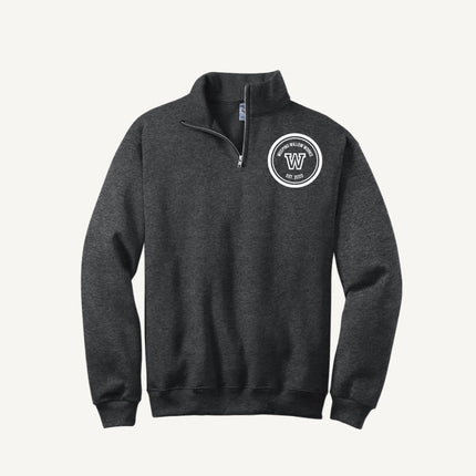 Custom Design Jerzees 995M Quarter Zip Sweatshirt