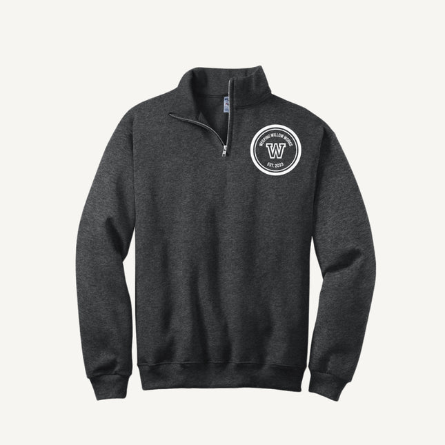 Custom Design Jerzees 995M Quarter Zip Sweatshirt
