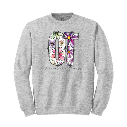 Floral OT (Occupational Therapy) - Gildan and Comfort Colors Series
