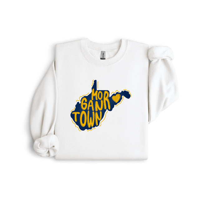 Blue & Gold West Virginia State Gildan 18000 / Comfort Colors 1566
