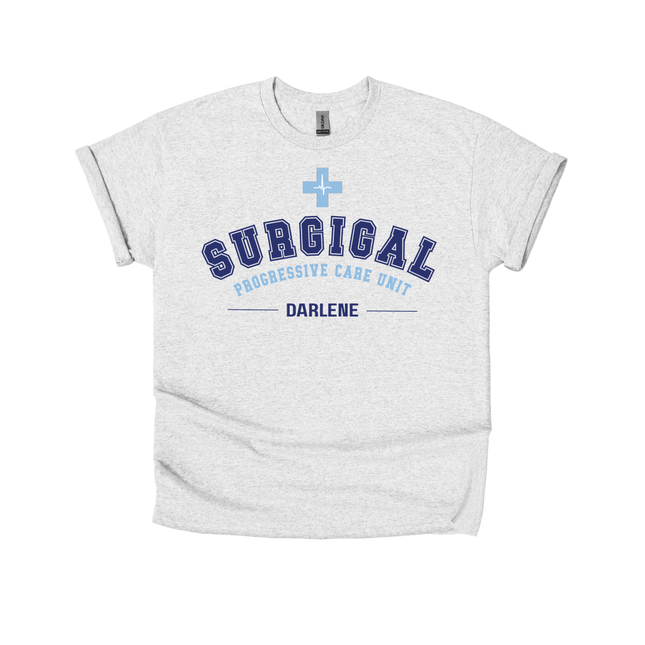 Nurse Specialties in Collegiate Font - Gildan Series